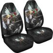 Attack On Titan Anime Car Seat Covers AOT Historia Fighting Artwork Wings Of Roses Seat Covers