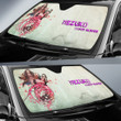Demon Slayer Anime Nezuko Blood Power Fighting Moments Car Sun Shade