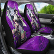 Demon Slayer Anime Shinobu Power Purple Vintage Theme Seat Covers