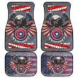 US Independence Day Eagle On US Shield Honor Courage Car Floor Mats