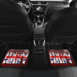 US Independence Day America's Navy On US Flag Eagle Face Car Floor Mats