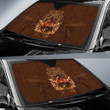 Eren Yeager Attack On Titan Car Sun Shade Anime Car Accessories Custom For Fans NA032404