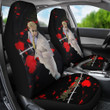 Kento Nanami Jujutsu Kaisen Car Seat Covers Anime Car Accessories Custom For Fans NA051204