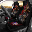 Mikasa Ackerman Attack On Titan Car Seat Covers Anime Car Accessories Custom For Fans AA22072001