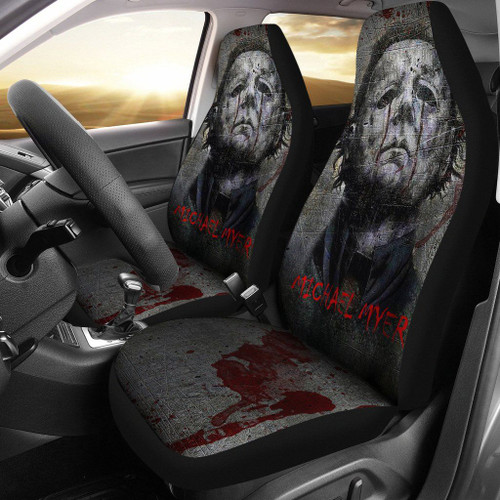 Halloween Car Seat Covers Michael Myers Movie Fan Gift T200224