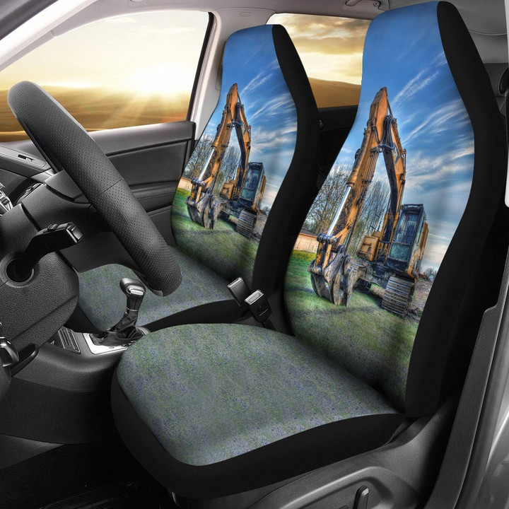 Excavator Car Seat Covers Amazing Gift Ideas T090220
