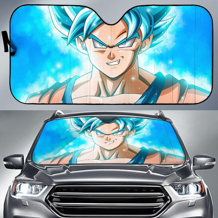 Goku Dragon Ball Super Art Car Sun Shade Anime Fan Gift T042120