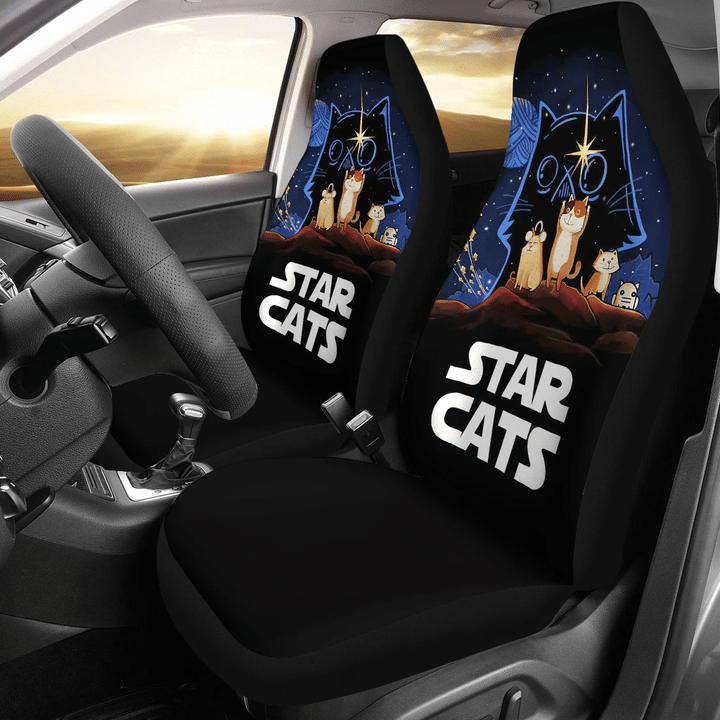 Star Cats Star Wars  Fan Art Car Seat Cover H082320