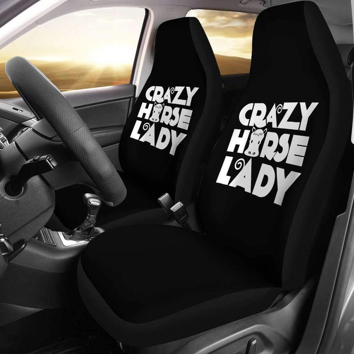 Crazy Horse Lady Car Seat Covers Amazing Gift Ideas T032520