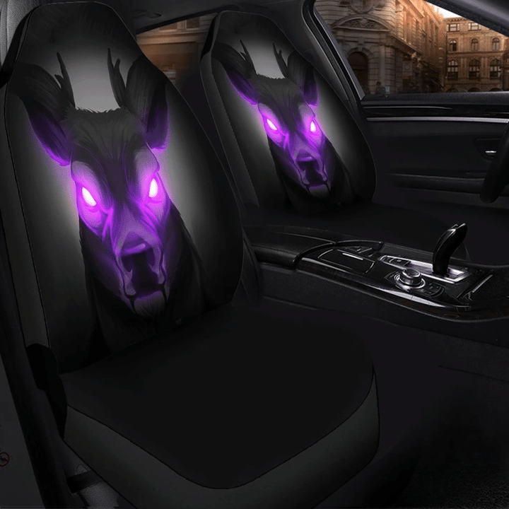 Evil Deer Animal Car Seat Covers
