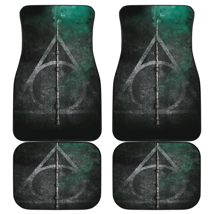 Harry Potter And The Deathly Hallows Symbol Car Floor Mats 191023