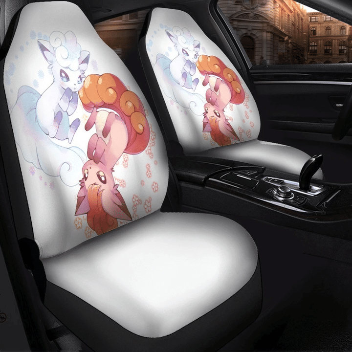 Vulpix Pokemon Car Seat Covers