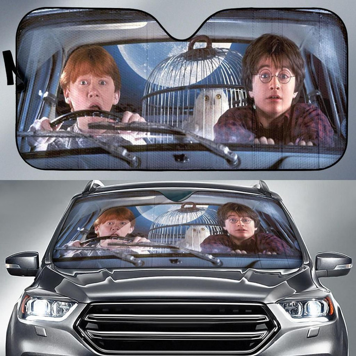 Harry Potter And Ron Auto Sun Shades