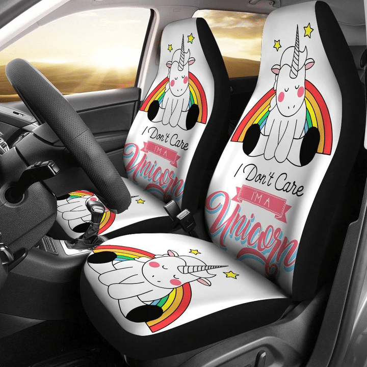 Unicorn Cute Love Legend Car Seat Covers 3