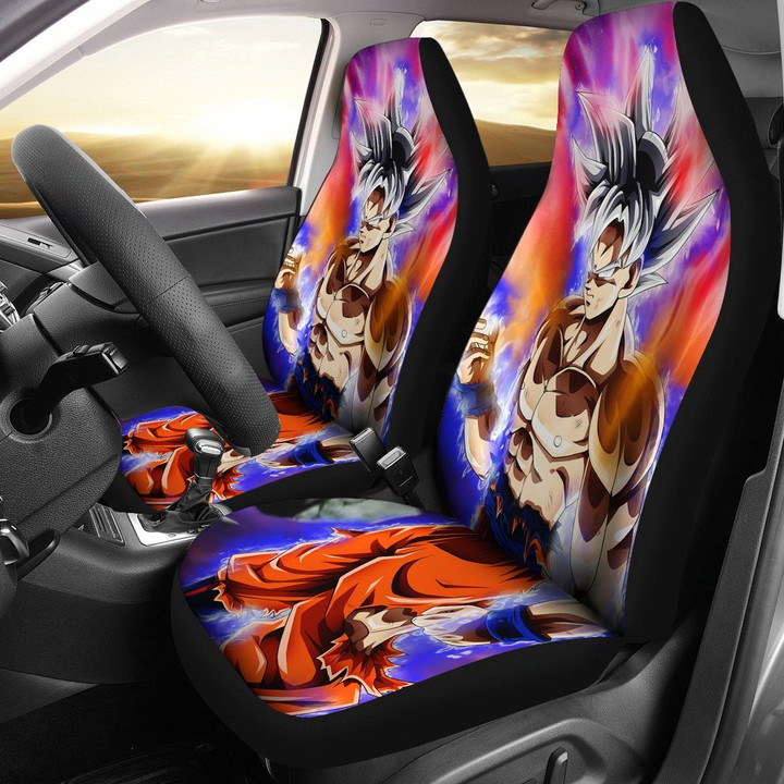 Goku Mastered Ultra Instinct Dragon Ball Car Seat Covers 2