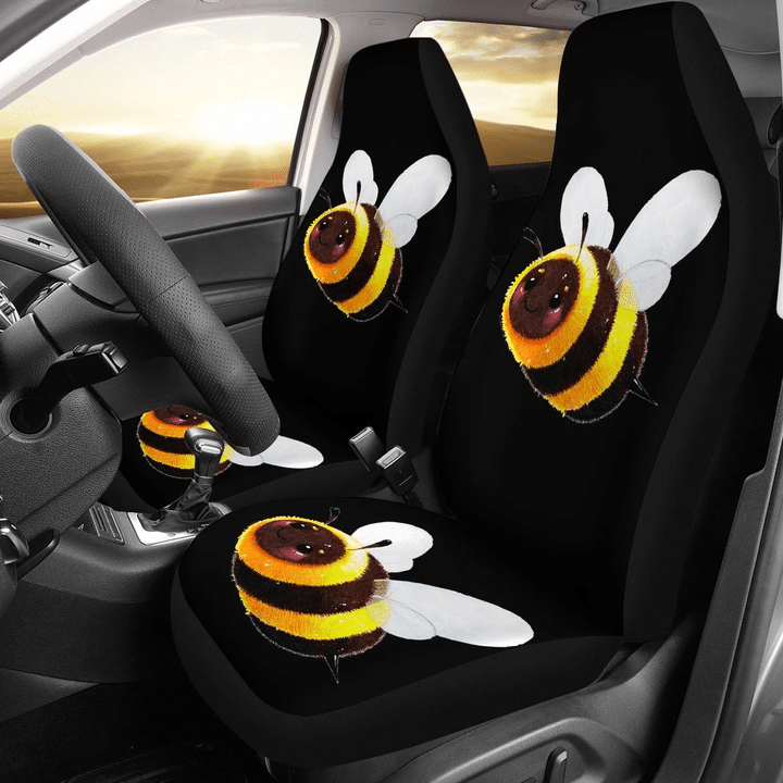 Cute Bee Animal Car Seat Covers