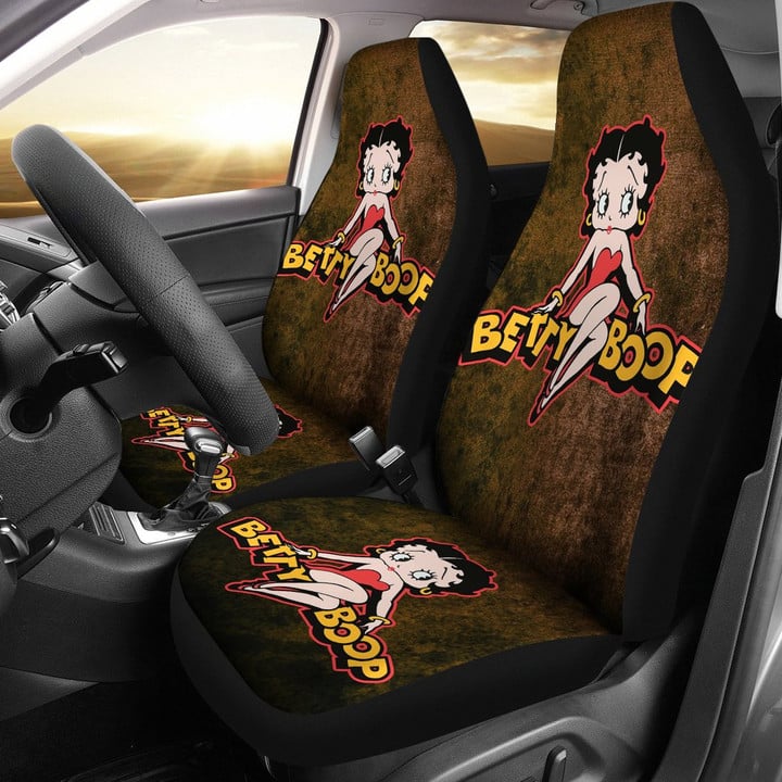 Betty Boop Cartoon Car Seat Covers Fan Gift H1225