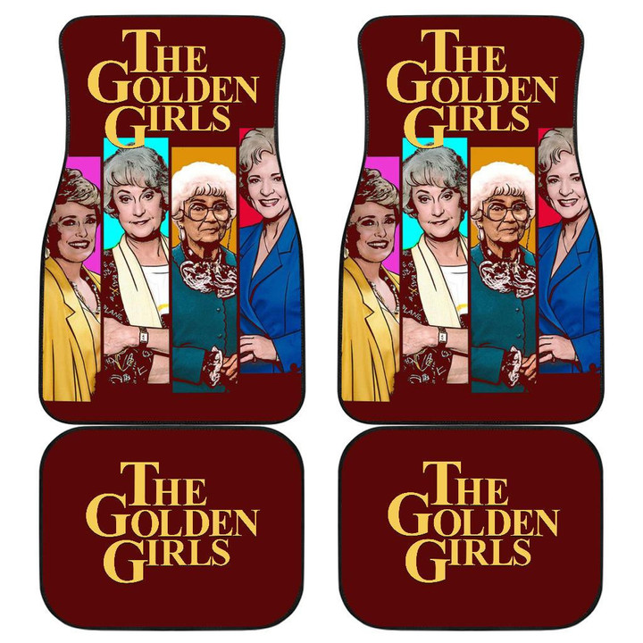 The Golden Girls Tv Show Fan Gift Car Floor Mats H1222