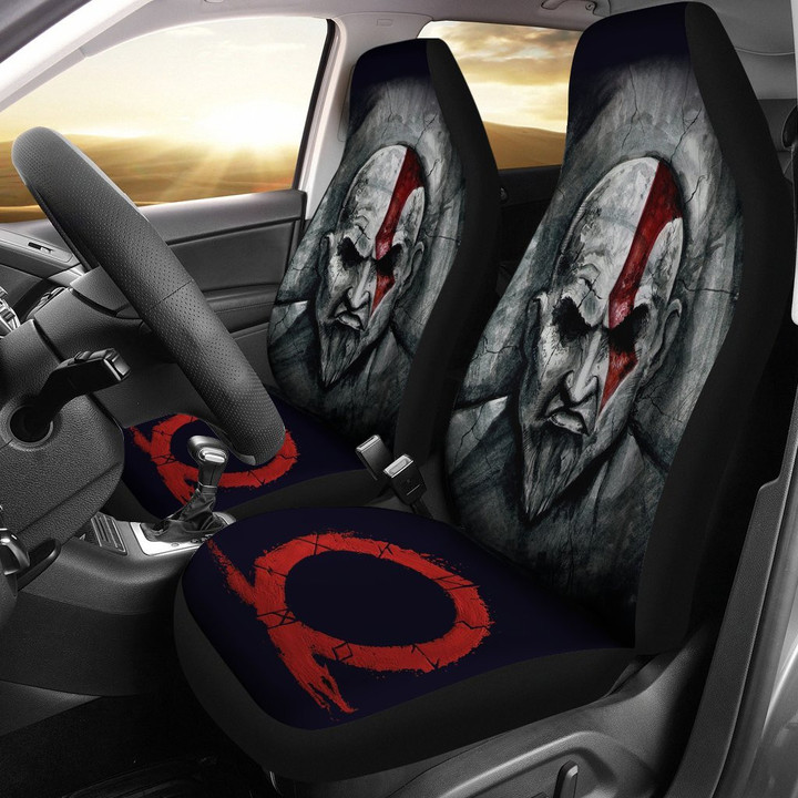 God Of War Kratos Game Car Seat Covers