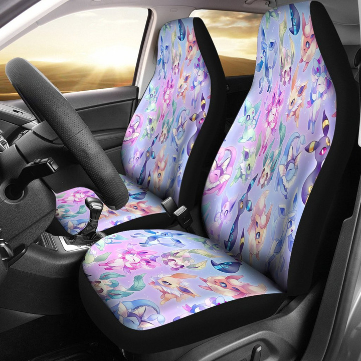 Eeve Elution Pokemon Car Seat Covers