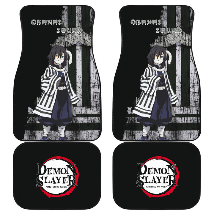 Iguro Obanai Demon Slayer Car Floor Mats Anime Car Accessories Custom For Fans AA22071904