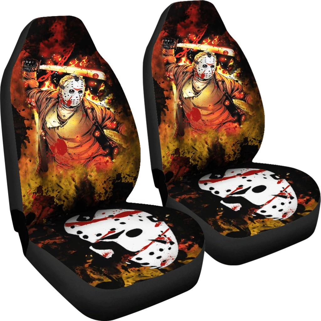 Jason Voorhees The Friday The 13th Car Seat Covers T200224