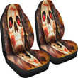 Go To Hell Halloween Skull Art Design Car Seat Covers T032920