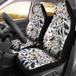 Bird Patterns White Animal Car Seat Covers Amazing Gift Ideas T031420