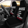 Taken By A Badass Firefighter Car Seat Covers Amazing Gift T041520