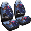 Street Fighter Akuma Car Seat Covers Amazing Gitf H090720