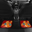 Pokemon Fire Dragons Family In Red Theme Car Floor Mats 191030