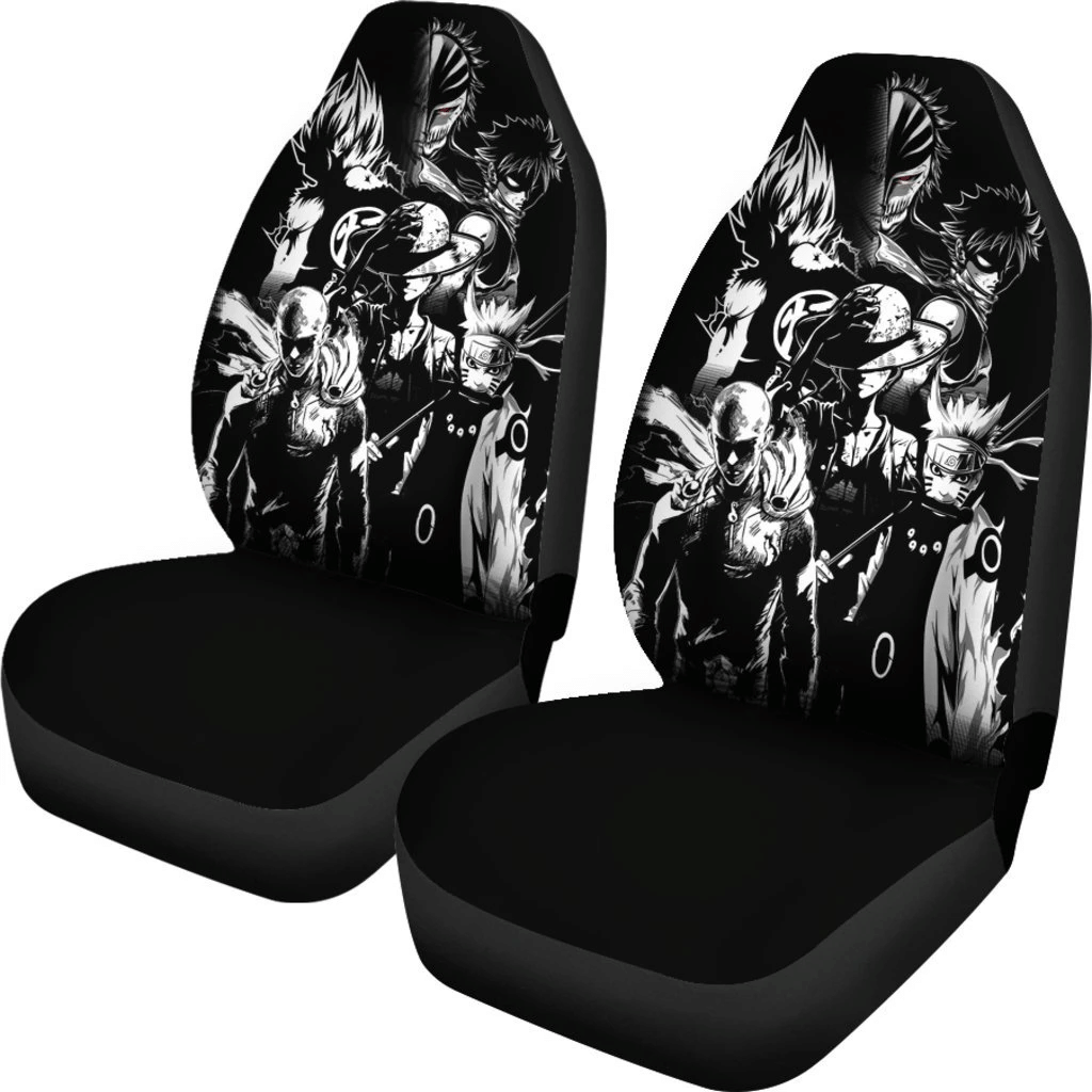 Anime Heroes Car Seat Covers