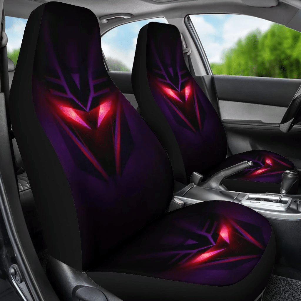 Decepticons Night Logo Transformer Car Seat Covers