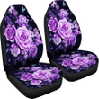 Rose Purple Car Seat Covers