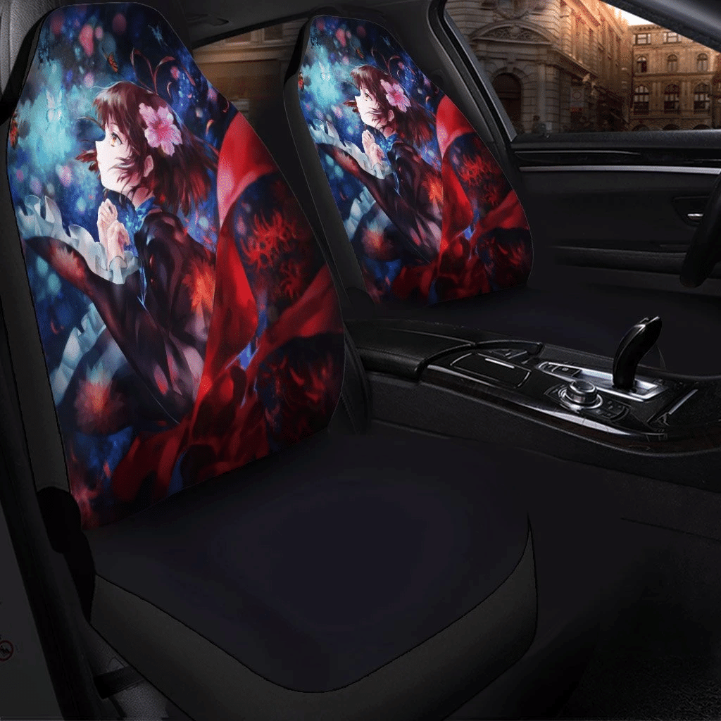 Mumei Anime Girl Car Seat Covers