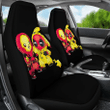 Pikachu Deadpool Pokemon Marvel Car Seat Covers