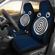 Poliwhirl Pokemon Car Seat Covers