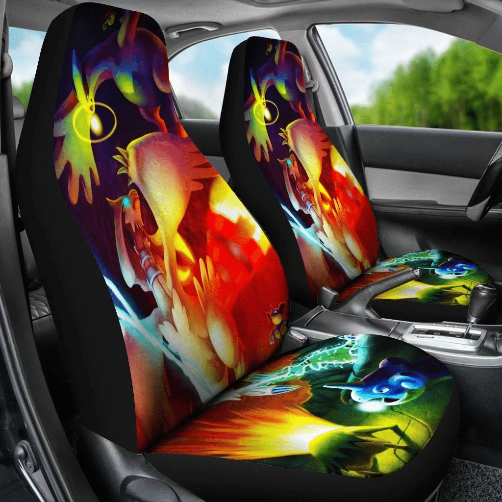 Pokemon War Car Seat Covers
