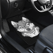 Dog Jealous Face In Black Theme Car Floor Mats 191021