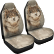 Wolf Sad Face Wild Car Seat Covers 191130
