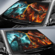 Mortal Kombat Car Sun Shades Auto