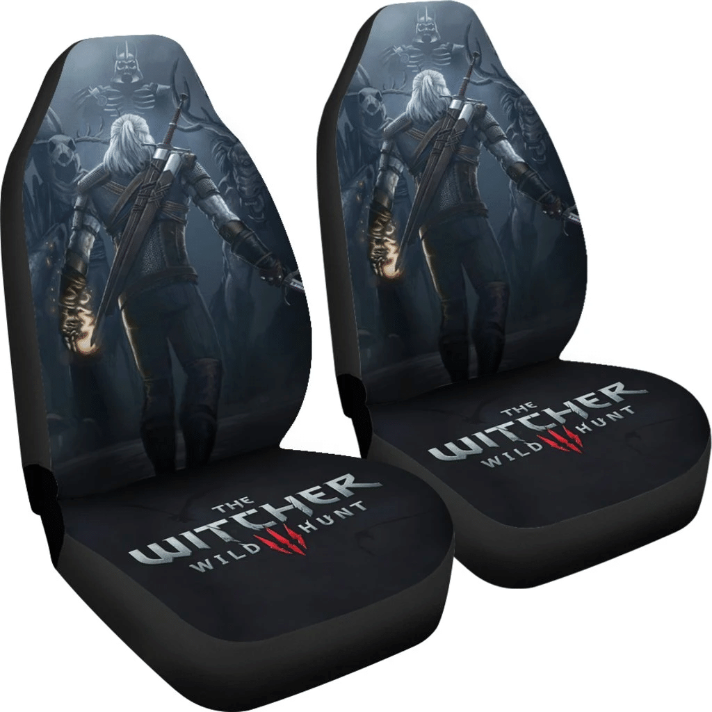 The Witcher 3: Wild Hunt Geralt Car Seat Covers Game Fan Gift H1228