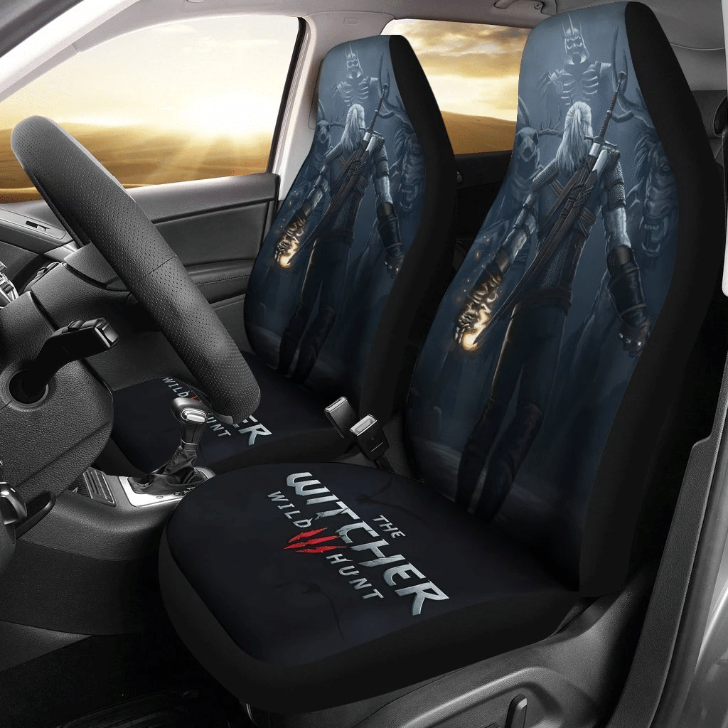The Witcher 3: Wild Hunt Geralt Car Seat Covers Game Fan Gift H1228