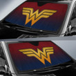 Wonder Woman 4K Logo Car Sun Shades Auto