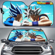 Goku And Vegeta Car Shade Auto Sun Shades