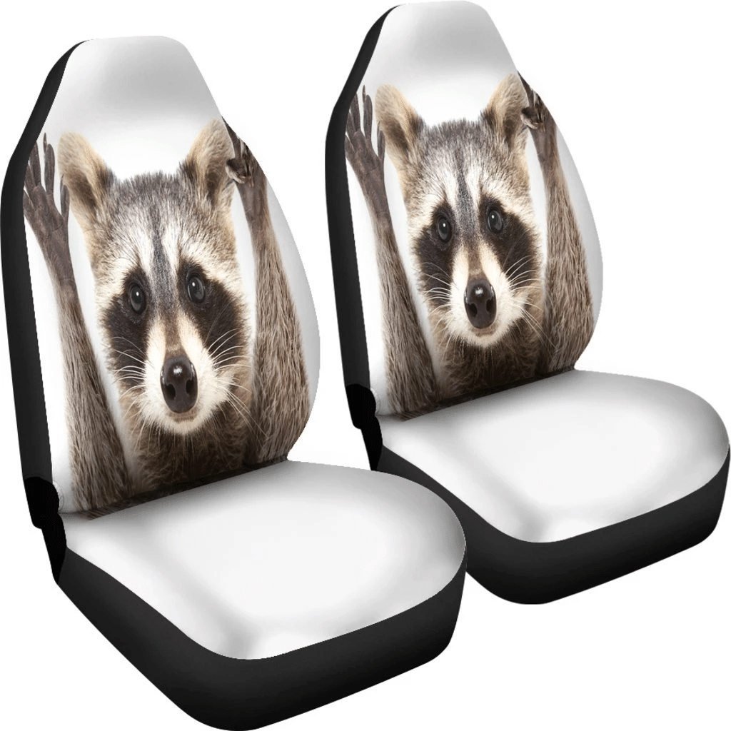 Raccoon Animal Car Seat Covers