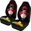 Red Power Ranger Car Seat Covers