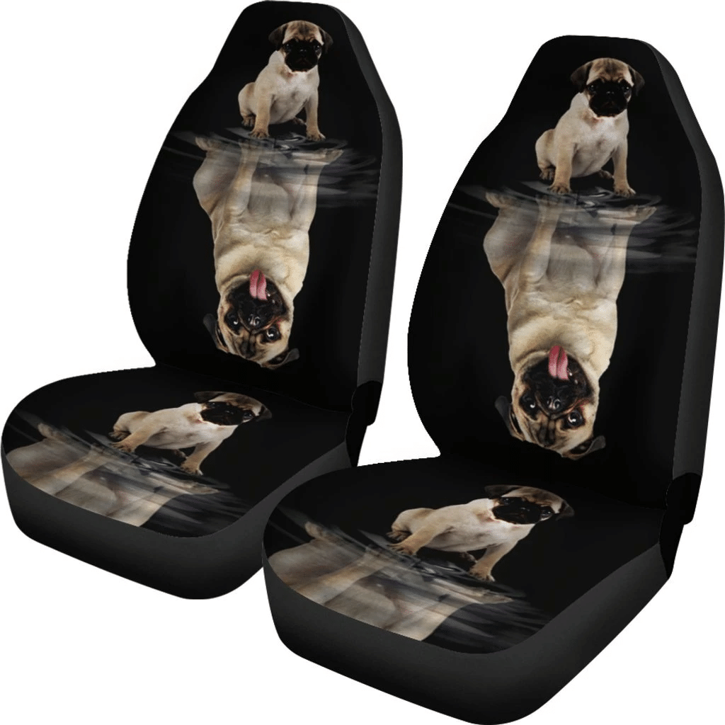 Pug Pets Dogs Animal Car Seat Cover 191130 Covers