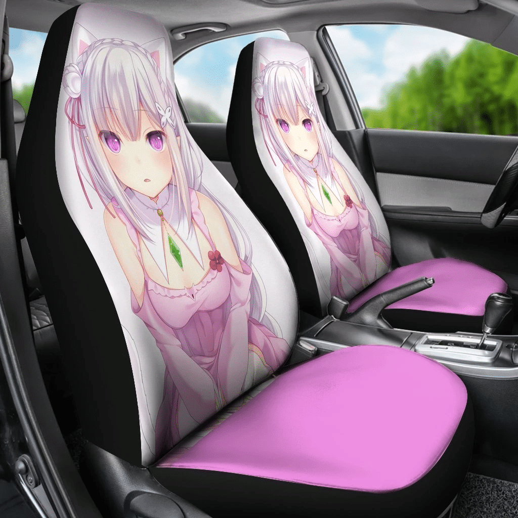 Emelia Rezero Starting Life In Another World Car Seat Covers