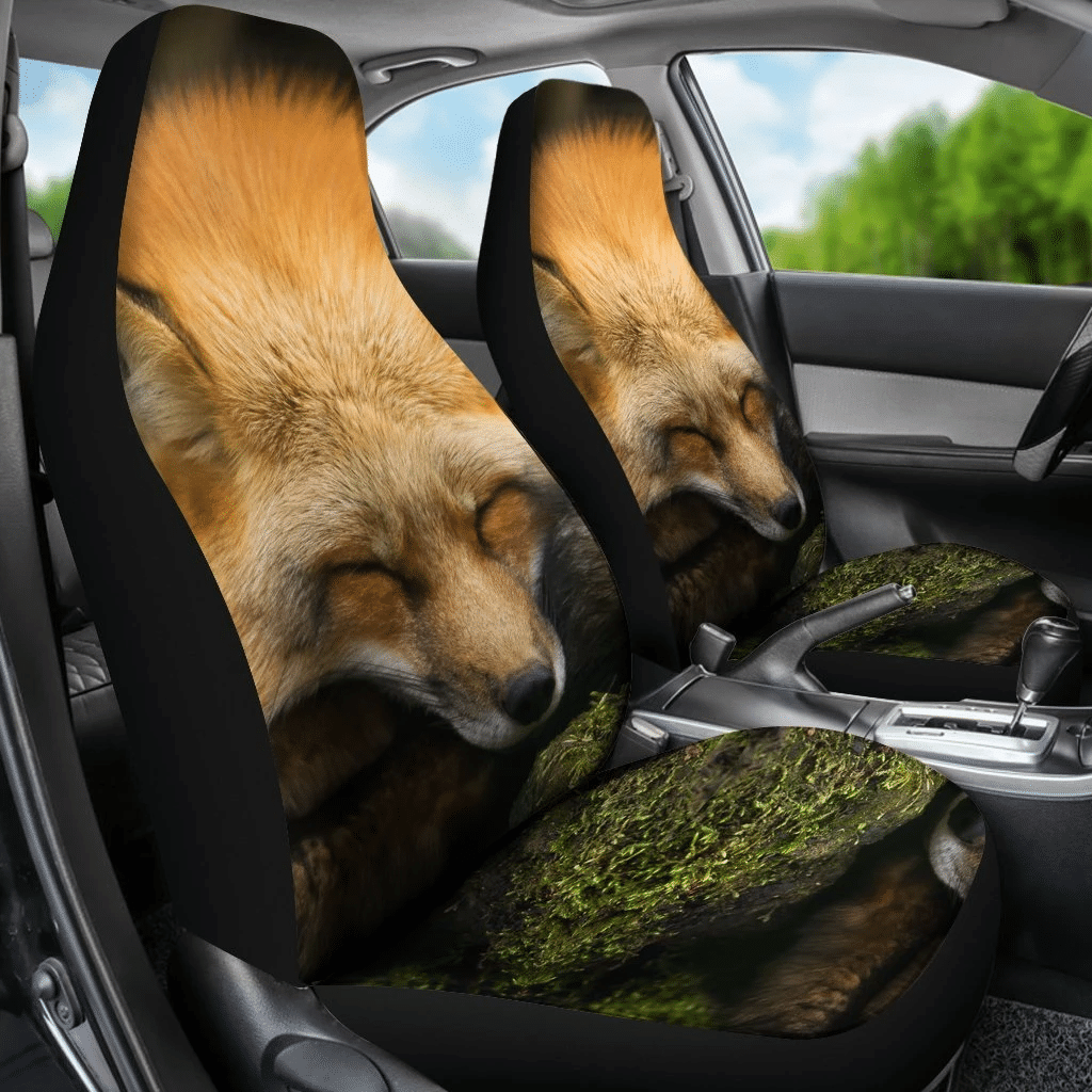 Fox Smile Wild Animals Car Seat Covers 191128
